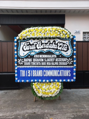 Papan Bunga Duka di Poyowa Besar Satu